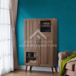 4-Door Shoe Cabinet