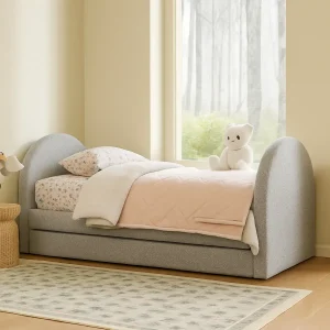 Elegant Arched Daybed with Trundle