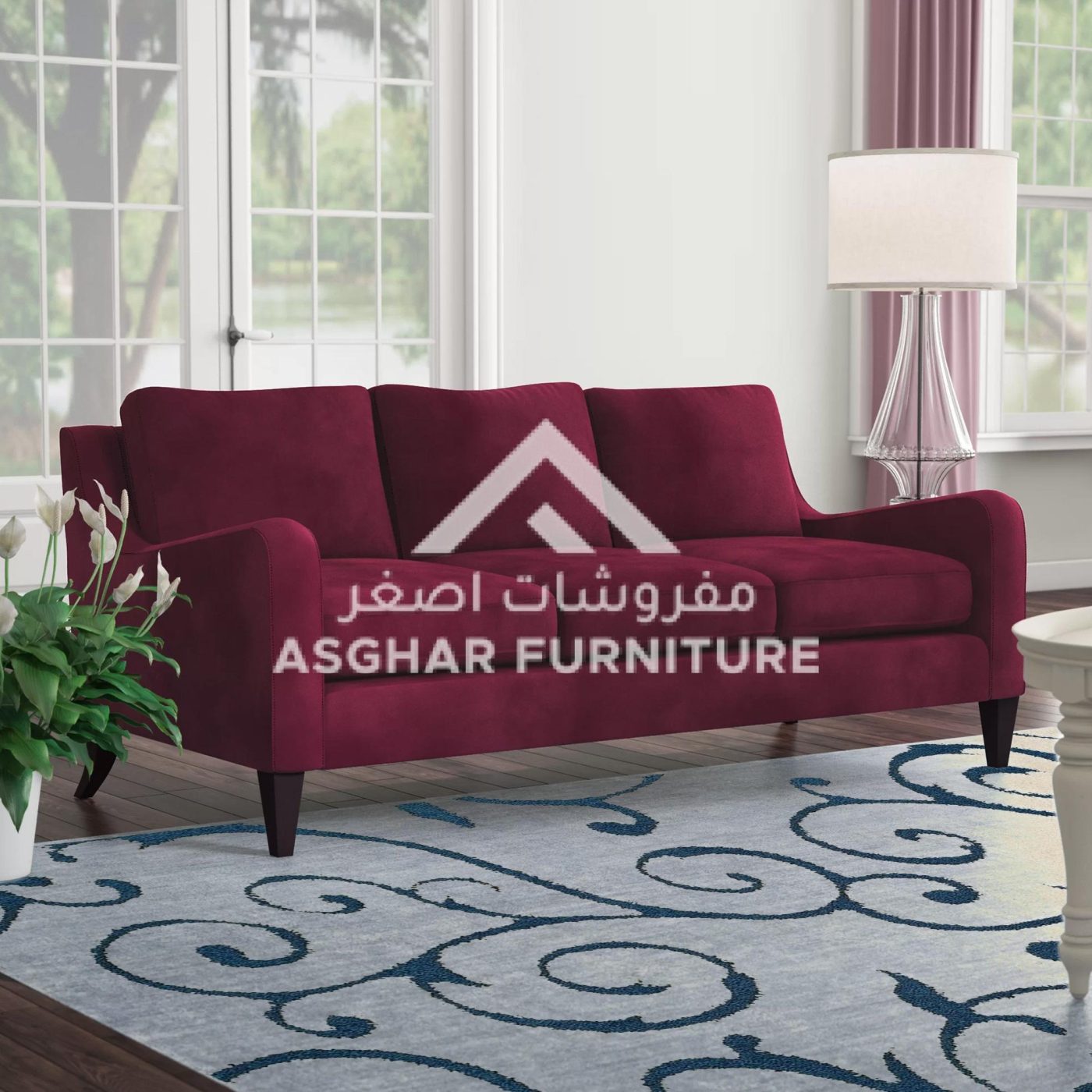 Convy Velvet Sofa