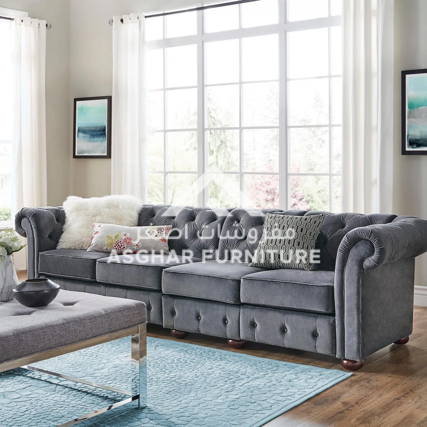 Deniz Tufted Chesterfield