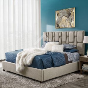 Pattern Tufted Bed